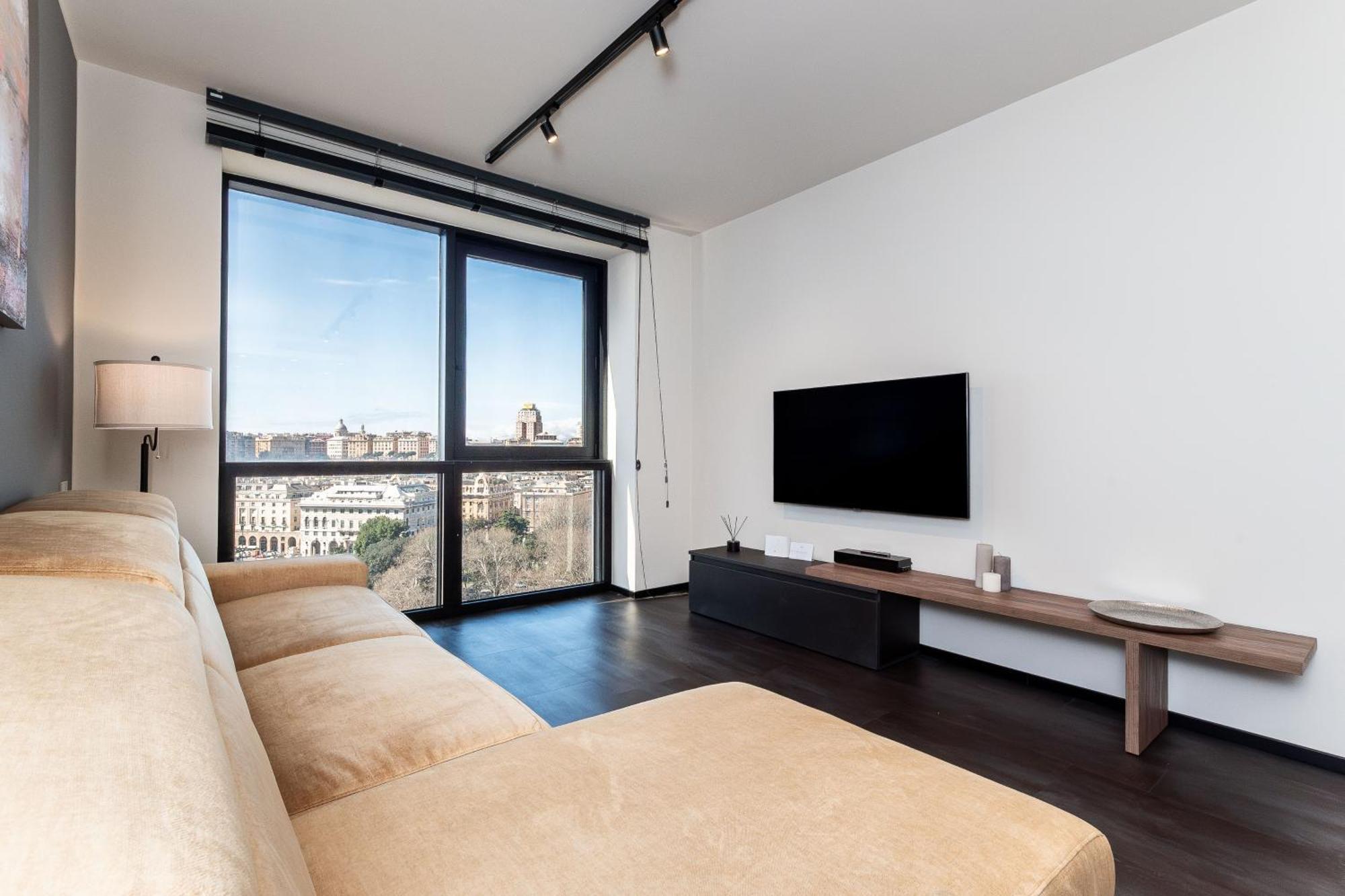 Free Parking In Luxury Suite With City View - Steps To Brignole Train Station Janov Exteriér fotografie