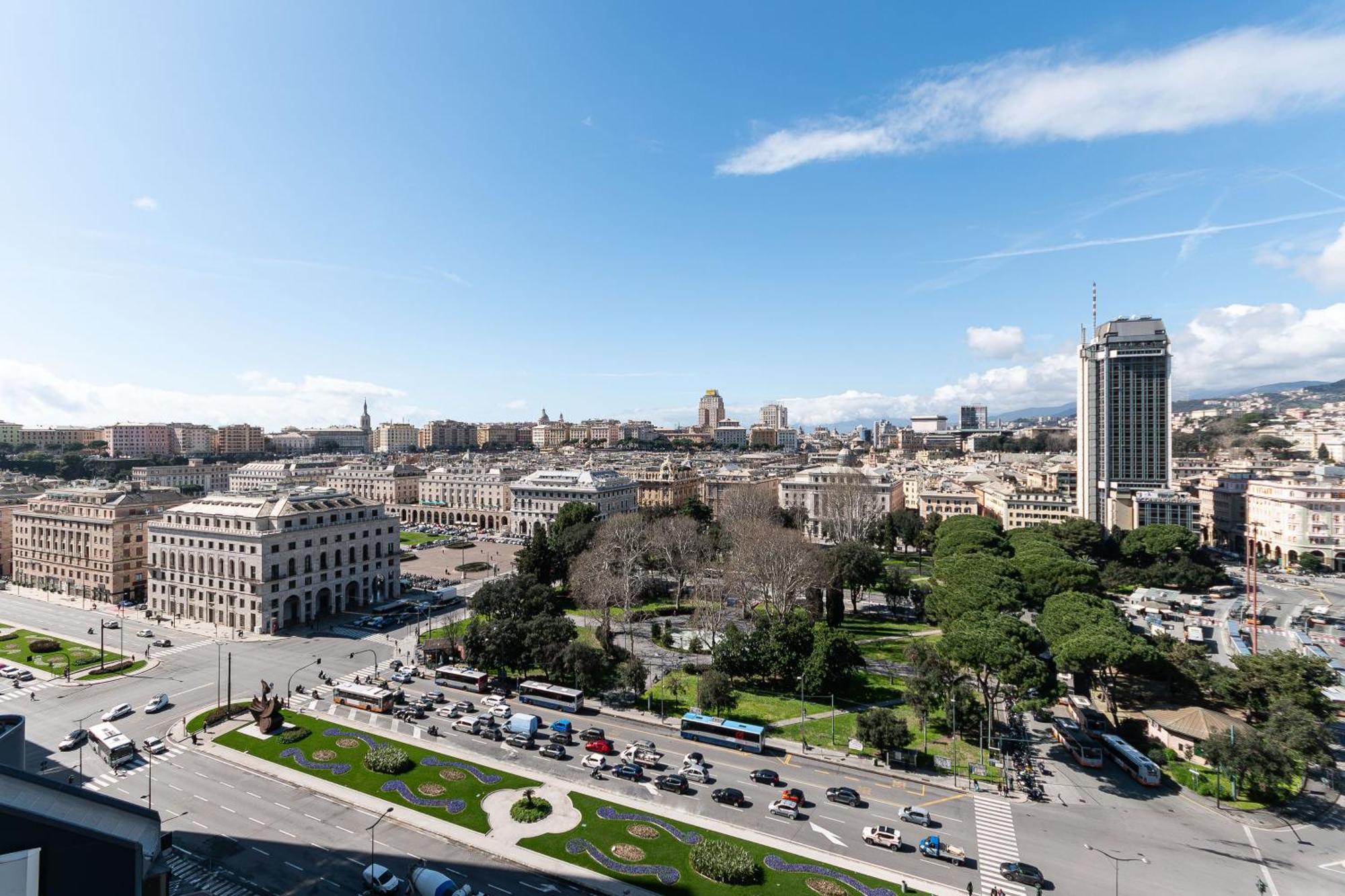 Free Parking In Luxury Suite With City View - Steps To Brignole Train Station Janov Exteriér fotografie